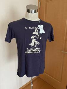 ウエアハウス◆新品TシャツDUCK DIGGER プリント4091 HONOLULU 38 WAREHOUSE 