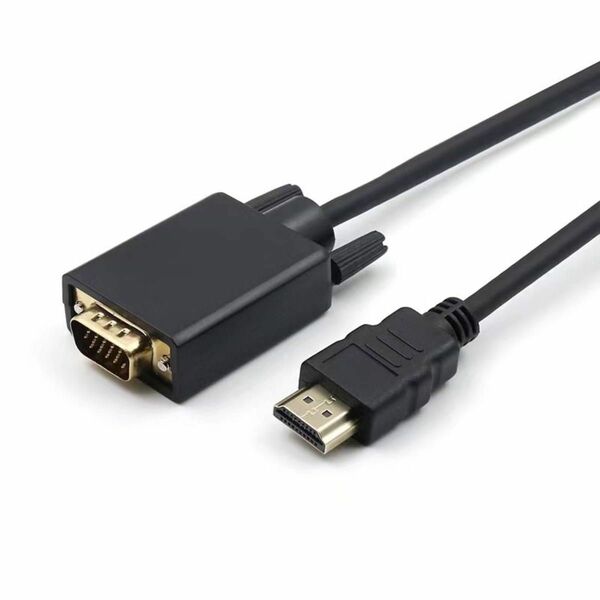 HDMI→VGA 変換ケーブル　HDMI入力　VGA出力