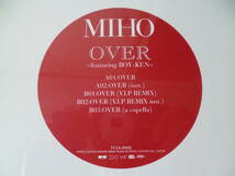 新品 Miho / Over Feat,Boy-Ken ■ 限定アナログ盤 降谷建志 KJ Steady & Co._画像2