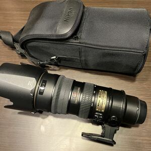AF-S VR Zoom Nikkor ED 70-200mm F2.8G （IF） （ブラック）