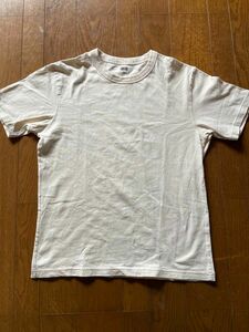 UNIQLOU クルーネックTシャツ ナチュラル Mサイズ