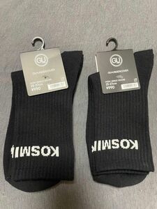 新品未使用　GU アンダーカバー GU×UNDERCOVER HIGH ANKLE SOCKS 25-27cm２足セット