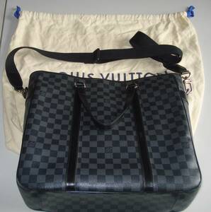 ★LOUIS VUITTON★ルイヴィトンタダオ N51192・2WAYトートバッグ・大容量ビジネスバッグ ・保存袋＆ロゴ入りショルダーストラップ付