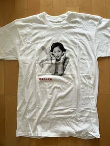 瀬戸朝香(健康向上計画) 半袖Tシャツ ホワイト Lサイズ 安田生命保険ノベルティ