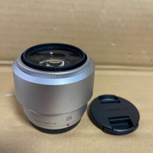 (35)中古品 保管品 Panasonic パナソニック LUMIX G 25mm F1.7 ASPH. H-H025 デジタル一眼カメラ 単焦点レンズ