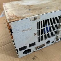 （B-10）NEC PC-9801DA2 現状ジャンク品 通電のみ確認_画像5