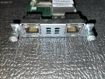 ★☆中古☆Cisco HWIC-2CE1T1-PRI　WAN Interface Card 2ポートチャネライズド T1/E1 ISDN PRI HWIC☆★_画像3