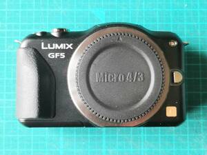 LUMIX GF5 camera body single unit lens none Panasonic beautiful goods 