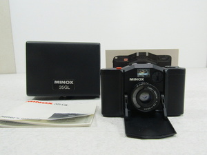 ■■ドイツ製 MINOX ミノックス コンパクトカメラ MINOX GL35 取説/ケース付 現状品です■■