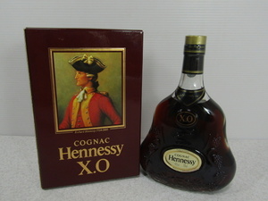 ■■古酒 Hennessy XO ヘネシー XO クリアーボトル コニャック 700ml 40% 共箱■■