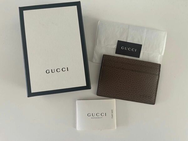 【本物未使用】GUCCI グッチ　カードケース