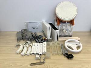{H}1 jpy start * Nintendo Wii body ×2 piece soft ×13ps.@ controller other accessory . summarize attaching 