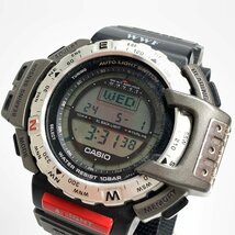 f001 Z4 36. CASIO カシオ プロトレック PRO TREK PRT-40 1471 WWF メンズ クオーツ 腕時計 動作品_画像1