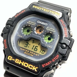 f001 Z4 33. G-SHOCK DW-5900 三つ目 ゴールド 液晶 ビンテージ CASIO カシオ Gショック 動作品 カレンダー2019年までの画像1