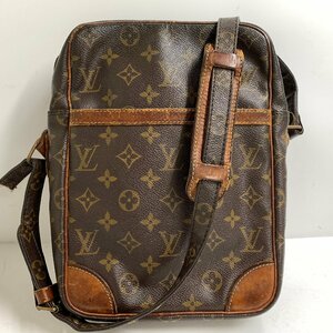 f001 C4 LOUIS VUITTON ルイヴィトン ショルダーバッグ ダヌーブMM M45264 モノグラム シリアル8907SL 難あり