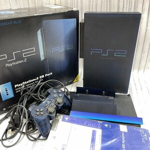 m002 B5(100) junk SONY Sony PlayStation2 PS2 PlayStation 2 SCPH-50000 BB PACK midnight * blue 