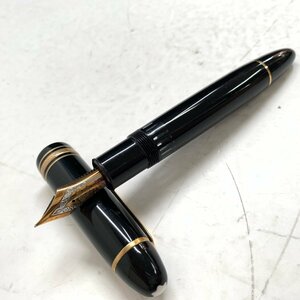 f001 Y1 1. MONTBLANC MEISTERSTUCK 149 ペン先14C 585 4810 モンブラン マイスターシュテュック 吸入式 万年筆 筆記用具