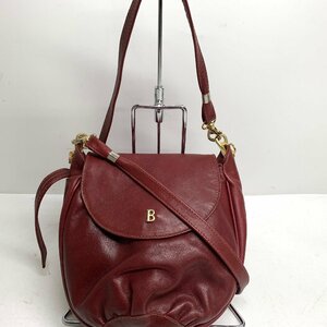 f001 C5 BALLY Bally Vintage сумка на плечо небольшая сумочка красный красный женский 