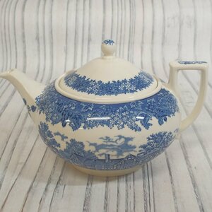 f002 H2 WEDGWOOD ウェッジウッド ロマンティックイングランド ティーポット アンティーク 茶器 茶道具