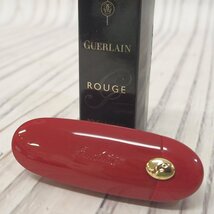 f002 Z5 2.未使用 ゲラン GUERLAIN 口紅 ルージュ ジェ No.820 リップスティック 3.5g 鏡付きケース 宅急便コンパクト_画像1