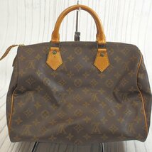 f002 2Fbag ルイヴィトン LOUIS VUITTON スピーディー30 ハンドバッグ M41526 ミニボストンバッグ モノグラム VI8903 南京錠 カギ有り_画像2