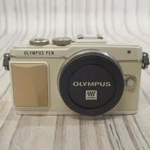 f002 A2 オリンパス OLYMPUS PEN Lite E-PL7 ミラーレス一眼カメラ/M.ZUIKO DIGITAL 14-42mm 1:3.5-5.6 付属品有り 元箱_画像2