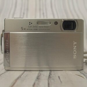 f002 Y3 ソニー SONY サイバーショット Cyber-shot DSC-T300 コンパクトデジカメ 5x OPTICAL ZOOM 3.5-4.4/5.8-29.0 動作未確認 ジャンク