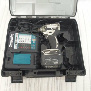 f002 E3 2 makita マキタ 充電式インパクトドライバ TD137D バッテリー 14.4V 充電器 電動工具