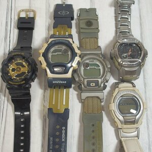 f002 Z3 カシオ CASIO G-SHOCK/Baby-G メンズ腕時計 デジタル クォーツ 電池切れ ジャンク 5点おまとめ