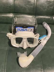 新品 TUSA フリーダム セオス ダイビング マスク M212 QW W スノーケルあり M-212