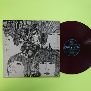 LP(赤盤Odeon)/ビートルズ〈REVOLVER〉ライナー(歌詞)ありません