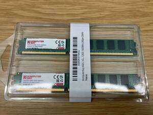 PC память 4GB×2 PC3-12800 1600MHz DDR3 KOMPUTERBAY