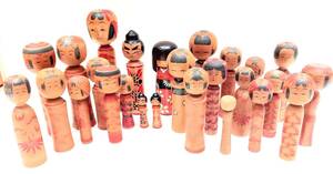 [..] * kokeshi продажа комплектом 26 body автор предмет произведение kokeshi украшение . ввод из дерева украшение кукла коллекция MDZ01MNB10