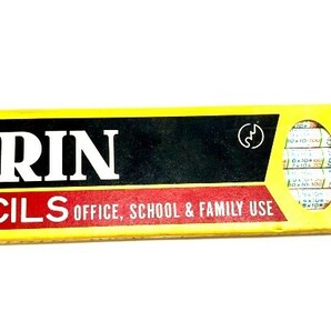 【え沖】 ☆ 未使用 昭和レトロ 鉛筆 新品 KIRIN PENCILS 814 HB 10ダース 410 文房具 筆記用具 希少 MDZ01MNB76の画像3