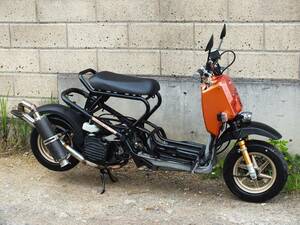  Honda Zoomer AF58 mileage 26641. custom side stand attaching 
