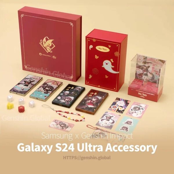 【日本未発売・韓国限定】サムソン Galaxy S24 胡桃アクセサリーセット