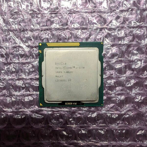 Intel Core i7 3770 動作確認済み