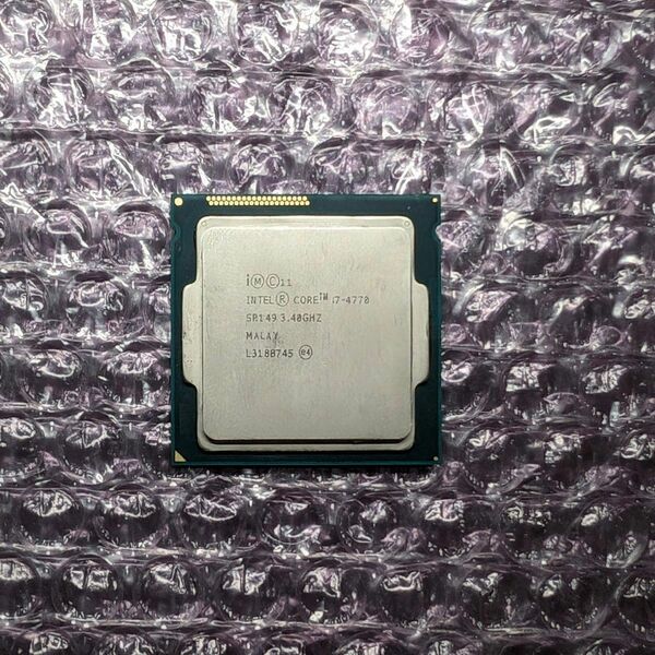 Intel Core i7 4770 動作確認済み