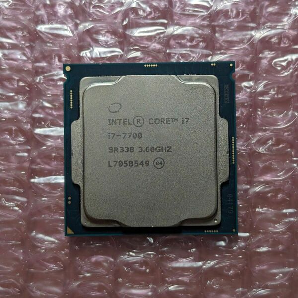 美品 Intel Core i7 7700 動作確認済み