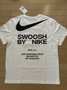 NIKE 直営店購入 半袖Tシャツ 白 XXL Men's NSW Big Swoosh TシャツDZ2882-100サイズ2XL 新品 正規品 送料無料 ナイキ スウッシュ ロゴT