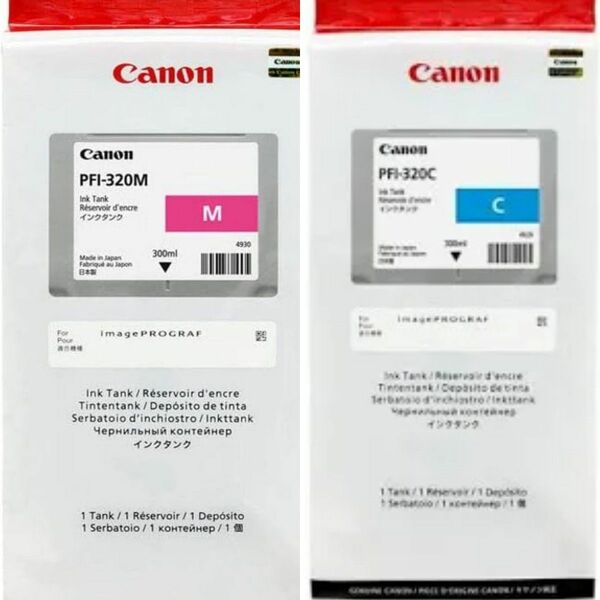 Canon 純正インクタンク PFI-320 2色セット