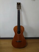 美品[希少]Takeharu Guitar LGT-31B 木曽鈴木バイオリン社製　1970年代 TOP単板　ショートスケール　クラシックギター　専用ハードケース付_画像1