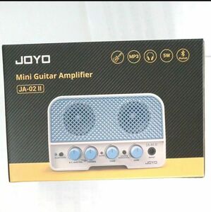 JOYOジョーヨー充電式ギターアンプJA-02 II BLUE B Bluetooth接続可
