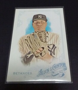 MLB 2015年topps ALLEN & GINTER デリン・ベタンセス(ヤンキース) No,111。 DELLIN BETANCES 