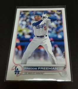 MLB 2022年topps update series フレディ・フリーマン(ドジャース)No,US330。Dodgers FREDDIE FREEMAN 