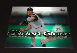 2008年BBM 1st ダルビッシュ有(日本ハム)インサート。Golden Glove No,GG10。