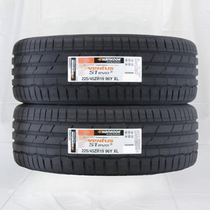 225/45R19 96Y XL HANKOOK ハンコック ベンタス VENTUS S1 EVO3 K127 24年製 正規品 2本送料税込 \23,600 より 1