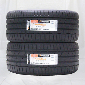 245/35R18 92Y XL HANKOOK ハンコック ベンタス VENTUS S1 EVO3 K127 24年製 正規品 2本送料税込 \26,900 より 1