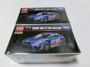 トミカプレミアム 24 SUBARU WRX STI NBR CHALLENGE 新品 2台セット