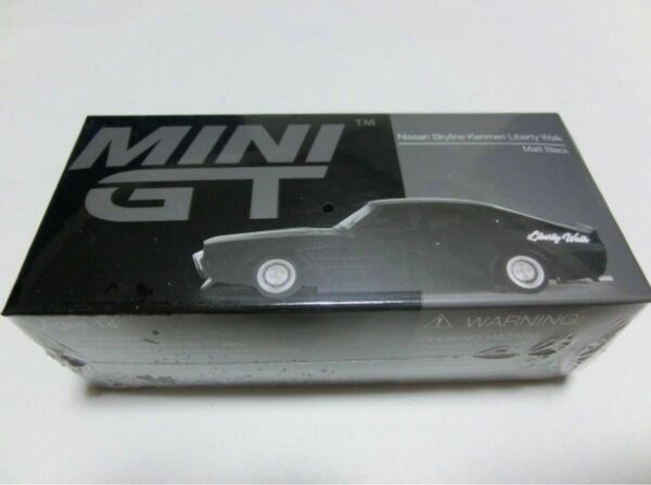 MINI GT 1/64 Nissan スカイライン ケンメリ リバティーウォーク マットブラック MGT00655-R 新品